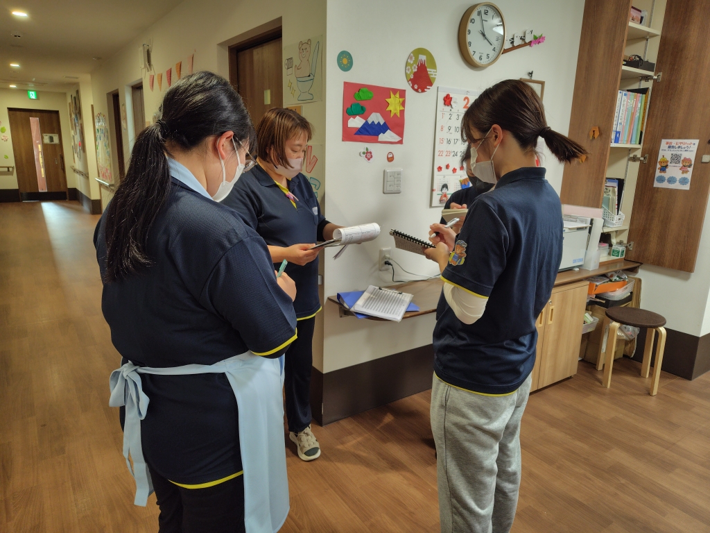 介護福祉士養成課程における介護実習を実施しました！