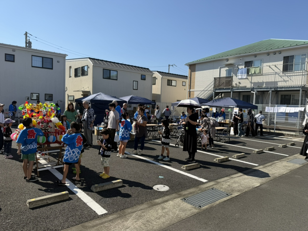【地域交流】東栢山・中の町自治会 秋祭りに参加しました！